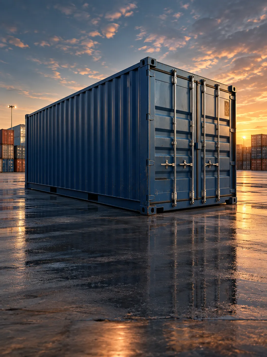 Buy shipping containers: standard steel container used for secure on site storage