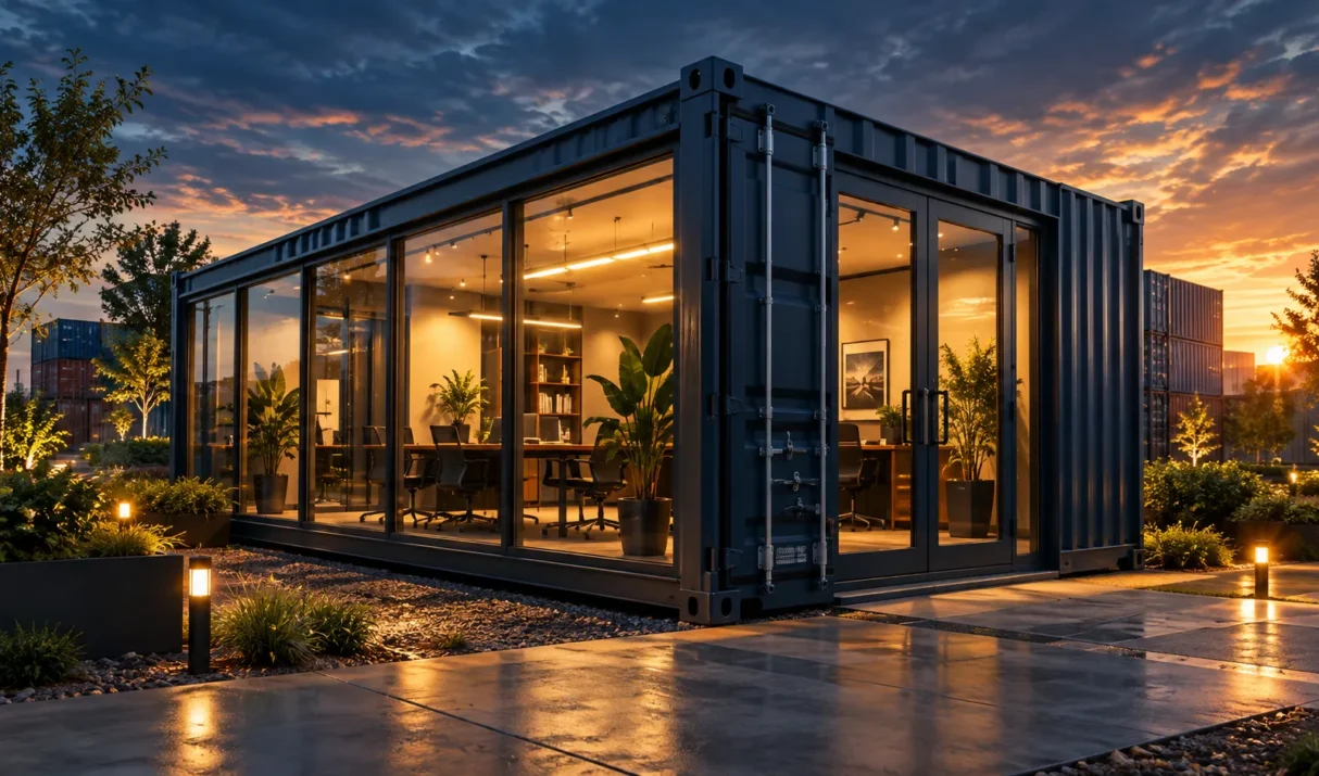 Shipping container drainage: keeping water away from your unit