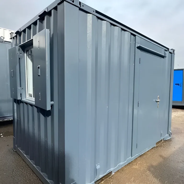 10ft × 8ft anti-vandal container office