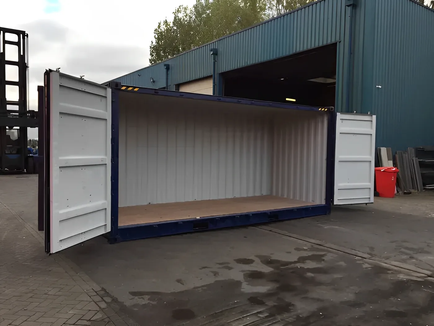 20Ft Open Side High Cube Container (9′ 6″ High), view 1