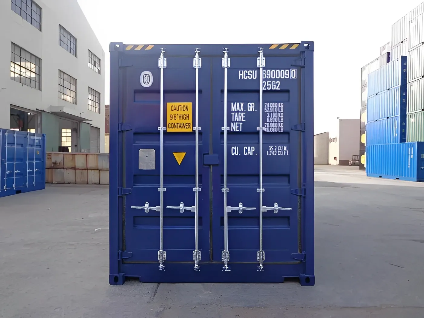 20Ft Open Side High Cube Container (9′ 6″ High), view 2