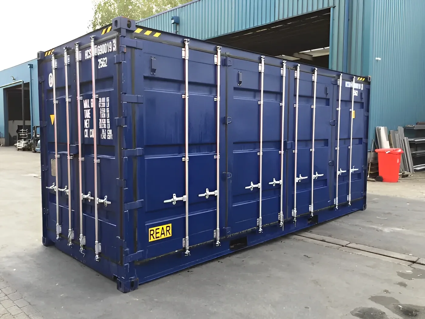 20Ft Open Side High Cube Container (9′ 6″ High), view 3