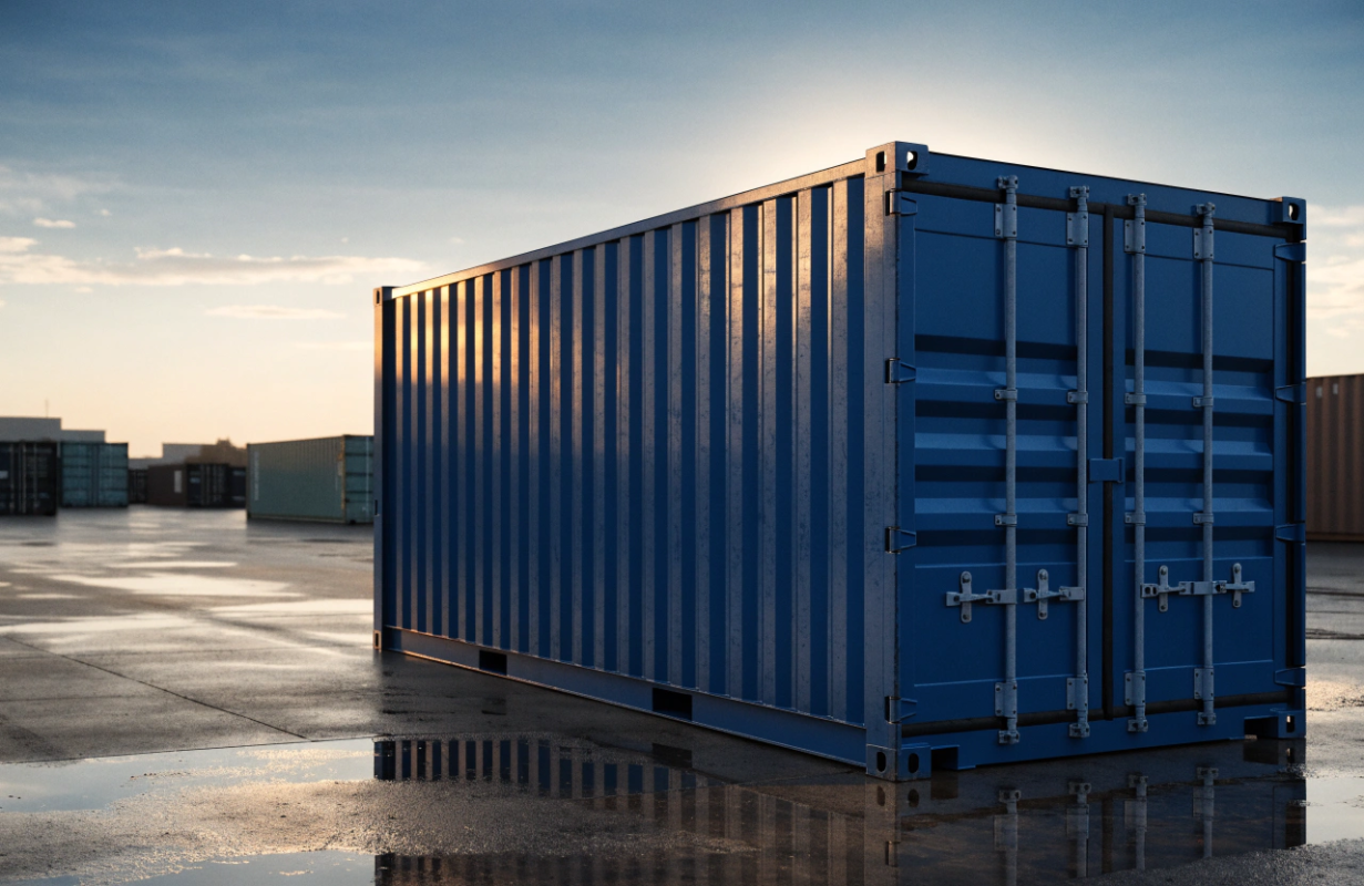 Standard shipping container in premium condition