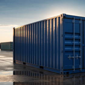 Standard shipping container in premium condition