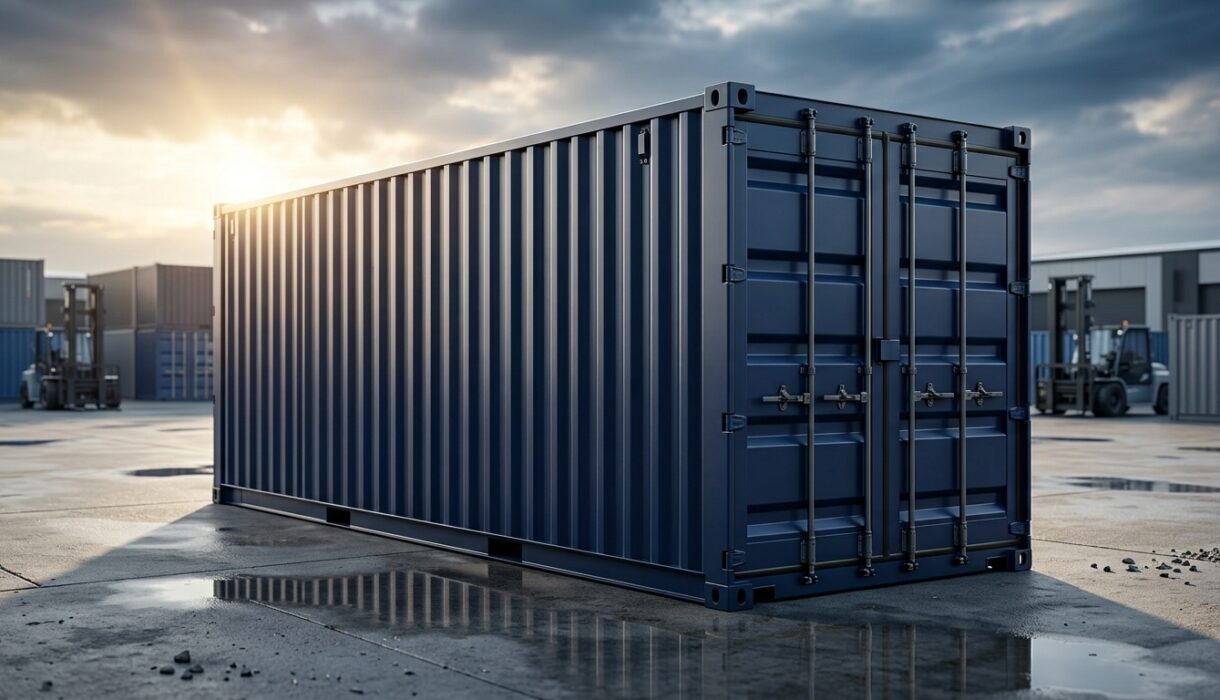 How long do storage containers last: standard units weathering in a yard